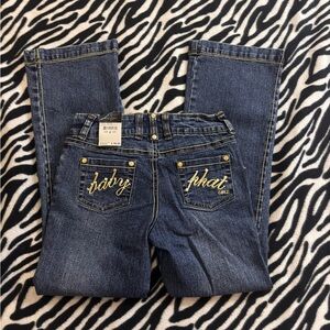 Brand new baby phat kids girl jeans